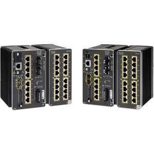 Cisco Catalyst IE3300 IE-3300-8U2X 8 Portas Gerenciável Comutador Ethernet - 3 Camada suportada - Modular - 42 W Power Con