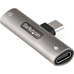 USB C AUDIO + CHARGE ADAPTER 3.5MM HEADSET JACK + PD CHARGING