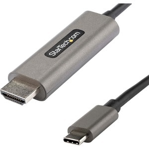 StarTech.com 13ft (4m) USB C to HDMI Cable 4K 60Hz with HDR10, Ultra HD USB Type-C to HDMI 2.0b Video Adapter Cable, DP 1.
