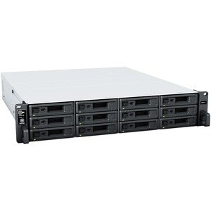 Synology RackStation RS2421RP+ 12 x Total Bays SAN/NAS Storage System - AMD Ryzen V1500B Quad-core (4 Core) 2.20 GHz - 4 G
