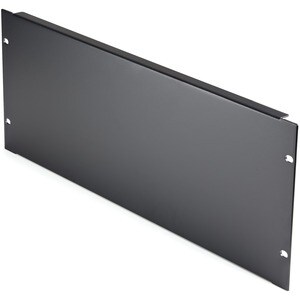 StarTech.com RKPNL4U Blanking Panel - Cold Rolled Steel - Black - 4U Rack Height - 1 Each - 15.2 mm Height x 177.8 mm Widt