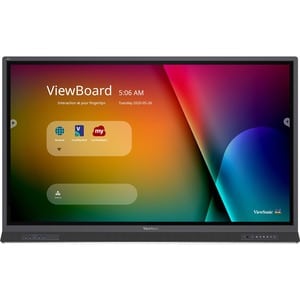 ViewSonic IFP6552 65 Inch ViewBoard 4K Interactive Flat Panel Display with 33-Point Touch, Integrated Microphone and HDMI,
