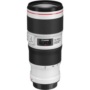 Canon - 70 mm to 200 mm - f/32 - f/4 - Telephoto Zoom Lens for Canon EF - Designed for Digital Camera - 72 mm Attachment -