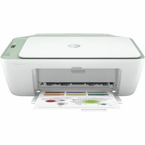 HP Deskjet 2722e Inkjet Multifunction Printer - Green - 10 ppm Mono/10 ppm Color Print - For Plain Paper Print