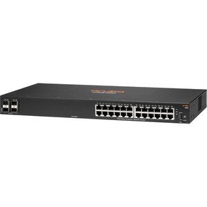 HPE 6100 24 Ports Ethernet Switch - 3 Layer Supported - Modular - 33 W Power Consumption - Twisted Pair, Optical Fiber - 1