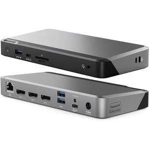 Universal Dock Triple Display Screen 4K docking station with 100W power delivery PD  DP Alt Mode USB-C and USB-A devices