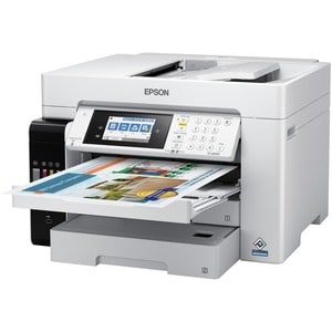 Epson WorkForce ST-C8090 Inkjet Multifunction Printer-Color-Copier/Fax/Scanner-4800x1200 dpi Print-Automatic Duplex Print-