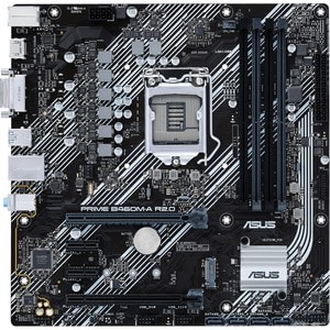 Asus Prime B460M-A R2.0 Desktop Motherboard - Intel B460 Chipset - Socket LGA-1200 - Intel Optane Memory Ready - Micro ATX
