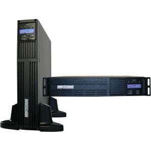 Minuteman EXR2000RT2UNC 2000VA Rack/Tower UPS - 2U Rack/Tower, Wall Mountable - AVR - 5.50 Minute Stand-by - 120 V AC Inpu