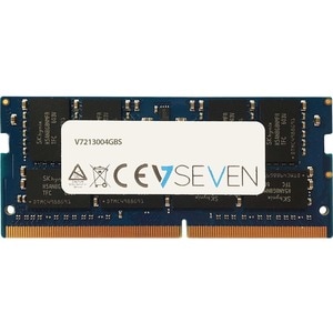 Modulo Memoria V7 V7213004GBS per Computer portatile - 4 GB - DDR4-2666/PC4-21300 DDR4 SDRAM - 2666 MHz Rango singolo Memo