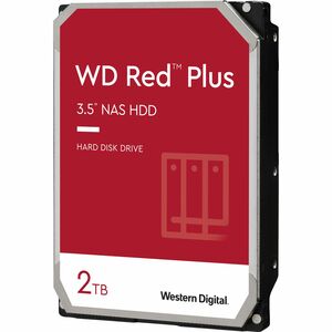 Western Digital Red Plus WD20EFZX 2 TB Disco rígido - 3,5" Interno - SATA (SATA/600) - Gravação magnética convencional (CM
