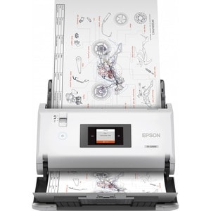 Escáner de superficie plana Epson DS-32000 - Gran formato - 1200 ppp Óptico - 30 bits Color - 24-bit Escala de grises - 90