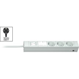 VERTIV DI-STRIP PDU - Basis - CEE 7/7 (SCHUKO) - 3 x Schuko - 16 A - 230 V AC Eingang - 0U/1U - Vertikal - Rackmount