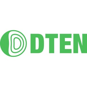 DTEN Collaboration Display Stand - 9.37" Height x 8.27" Width x 6.30" Depth - Metal - Black - For Video Conferencing Syste