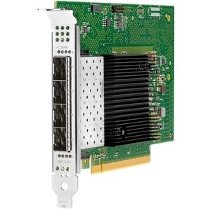 HPE E810-XXVDA4 25Gigabit Ethernet Card for Server - 25GBase-X - SFP28 - Plug-in Card - PCI Express 4.0 x16 - 25 Gbit/s Da