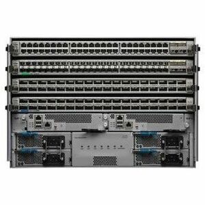 Cisco Nexus 9000 9504 Manageable Switch Chassis - 3 Layer Supported - Modular - 3000 W Power Consumption - 7U - Rack-mount