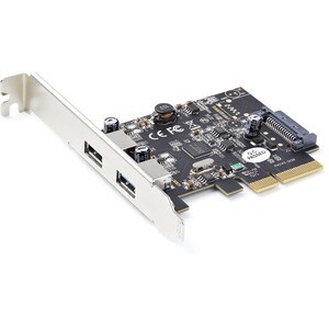 StarTech.com USB Adapter - PCI Express 3.0 x4 - Plug-in-Karte - Schwarz - UASP-Support - 2 Total USB Port(s) - 2 USB 3.1 P