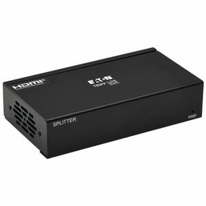 Eaton Tripp Lite Series 2-Port HDMI over Cat6 Splitter - 4K 60 Hz, HDR, 4:4:4, PoC, HDCP 2.2, 230 ft. (70.1 m), TAA - 3840