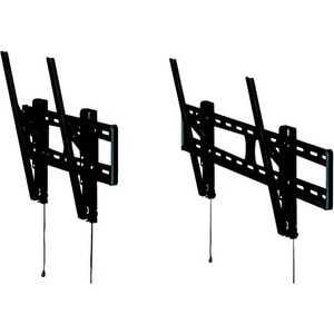 HAGOR Wandhalterung für Display - Schwarz - 1 Unterstützte(r) Display(s)Bildschirmgröße: 81,3 cm bis 124,5 cm (49 Zoll) - 