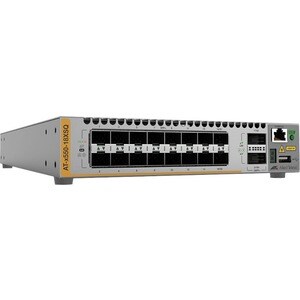 Allied Telesis x550 x550-18XSQ Layer 3 Switch - 10 Gigabit Ethernet, 40 Gigabit Ethernet - 10GBase-X, 40GBase-X - Modular 