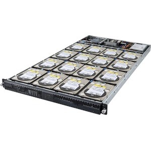 Gigabyte D120-C20 Barebone System - 1U Rack-mountable - Socket BGA-1667 - Intel Xeon D-1541 2.10 GHz Octa-core (8 Core) - 
