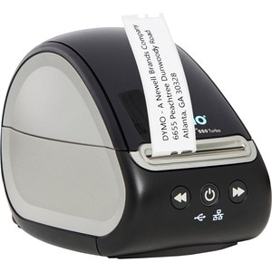 Imprimante thermique direct Dymo LabelWriter 550 Turbo - Impression d'étiquette - Monochrome - Noir - 300 x 300 dpi - 1,5 
