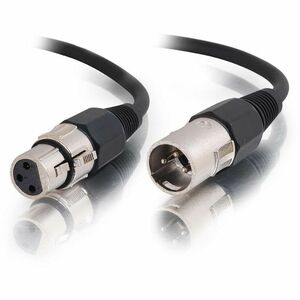 C2G 50ft (15.2m) Pro-Audio XLR Male to XLR Female Cable - 50 ft XLR Audio Cable for Audio Device - First End: 1 x 3 pin XL