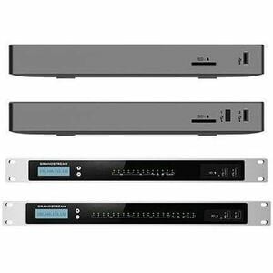 Grandstream UCM6302A VoIP Gateway - 3 x RJ-45 - 2 x FXS - 2 x FXO - USB - PoE Ports - Gigabit Ethernet - Wall Mountable, D