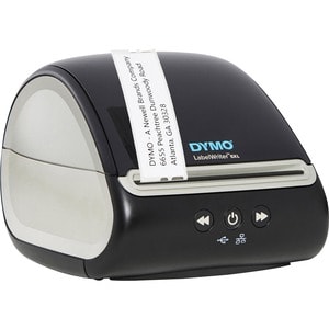 Dymo LabelWriter 5XL Direct Thermal Printer - Monochrome - Label Print - Ethernet - USB - Black - 4.16" (105.73 mm) Print 