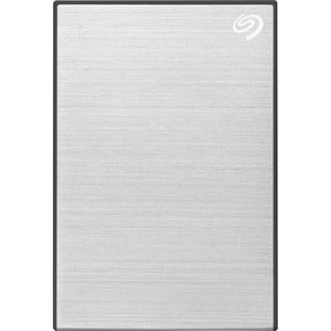 Seagate One Touch STKZ5000401 5 TB Portable Hard Drive - External - Silver - Notebook Device Supported - USB 3.0