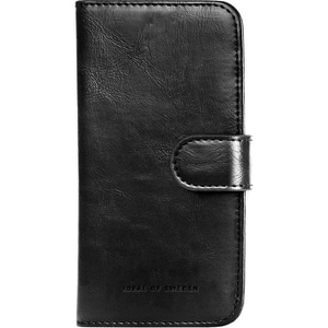 iDeal Of Sweden Magnet Wallet Carrying Case (Wallet) Apple iPhone 13 mini Smartphone - Black - Suede Body