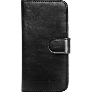 iDeal Of Sweden Magnet Wallet Carrying Case (Wallet) Apple iPhone 13 Smartphone - Black - Suede Lining
