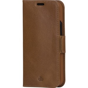 dbramante1928 ApS Copenhagen Slim Carrying Case (Wallet) Apple iPhone 13 mini Smartphone - Tan - Impact Resistant - Full G