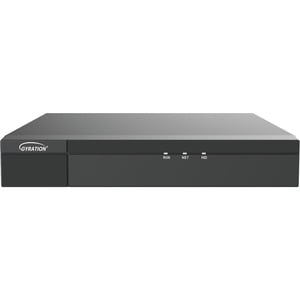 Gyration 4-Channel Network Video Recorder With PoE - Network Video Recorder - HDMI - 4K Recording