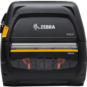 Zebra ZQ521 Mobile Direct Thermal Printer - Monochrome - Label/Receipt Print - USB - Bluetooth - Near Field Communication 