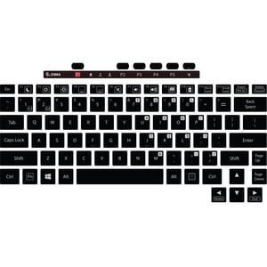 Zebra Keyboard - Proprietary Interface - 6 Hot Key(s) - Programmable Hot Key(s) - Rugged - German - Tablet