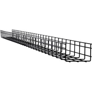 Eaton Tripp Lite Series Wire Mesh Cable Tray - 150 x 100 x 3000 mm (6 in. x 4 in. x 10 ft.), 10 Pack - Cable Tray - Black 