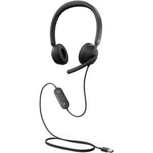 HEADSET USB MODERNO FOR BUSNESS PRETO