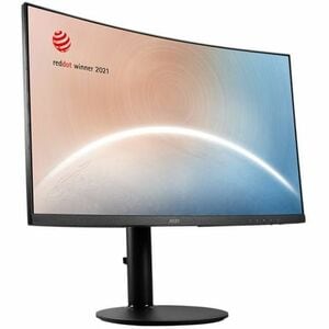 MSI Modern MD271CP 27" Class Full HD Curved Screen LED Monitor - 16:9 - Black - 68.6 cm (27") Viewable - Vertical Alignmen