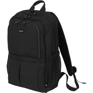Dicota Eco SCALE Tasche (Rucksack) für 33 cm (13 Zoll) bis 39,6 cm (15,6 Zoll) Notebook, Tablet - Schwarz - 600D Polyethyl