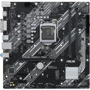 Asus Prime H410M-K R2.0 Desktop Motherboard - Intel H410 Chipset - Socket LGA-1200 - Intel Optane Memory Ready - Micro ATX
