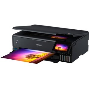 Epson ET-8550 Wireless EcoTank Inkjet Multifunction Printer - Colour - Copier/Printer/Scanner - 5760 x 1440 dpi Print - Au