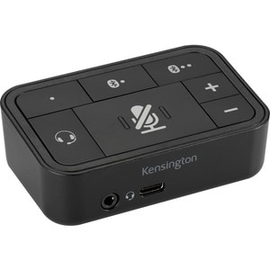 Kensington K83300WW Headset-Umschalter für Headset, Telefon, Tablet-PC, Notebook - Schwarz