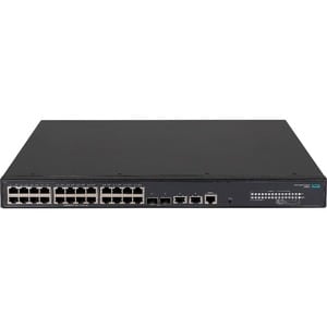 HPE FlexNetwork 5140 24G PoE+2SFP+2XGT EI Switch - 26 Ports - Manageable - Gigabit Ethernet, 10 Gigabit Ethernet - 10/100/