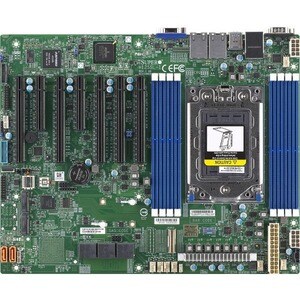 Supermicro H12SSL-I 服务器主板 - AMD 芯片组 - SP3插座 - ATX - EPYC Processor Supported - 2 TB DDR4 SDRAM 最大内存 - DIMM, RDIMM - 8 x 内存