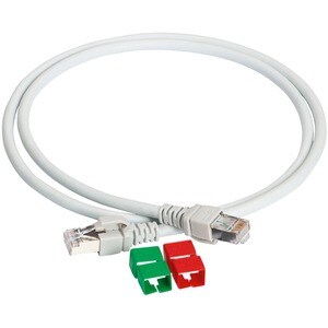 Schneider Electric Actassi CL-MNC6 1 m Category 6 Network Cable for Network Device - 1 / Set - First End: 1 x RJ-45 Networ