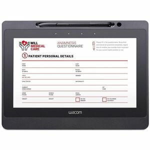 Wacom Unterschrifblock - 235 mm x 132 mm Aktiver Bereich - Kabel - Dunkelgrau - 25,7 cm (10,1 Zoll) LCD - 1920 x 1080 - US