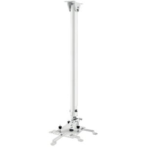 HAGOR Deckenhalterung für Projektor - Weiß - Höhenverstellbar - max. 25 kg Traglast