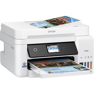 Epson WorkForce ST-C4100 Wireless Inkjet Multifunction Printer - Color - Copier/Fax/Printer/Scanner - 4800 x 1200 dpi Prin