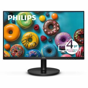 Philips V-line 221V8L 22" Class Full HD LED Monitor - 16:9 - Textured Black - 54.6 cm (21.5") Viewable - Vertical Alignmen